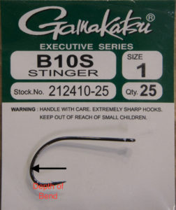 Gamakatsu B10S Stinger Hook 4